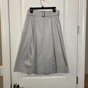 Gray summer skirt